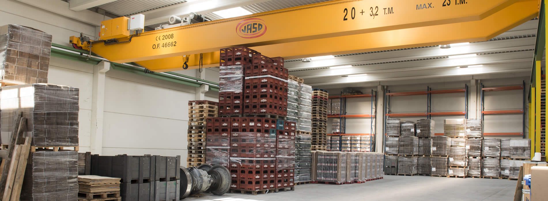 Galparsoro cuenta con amplia experiencia en logística, transporte y almacenaje de todo tipo de mercancías